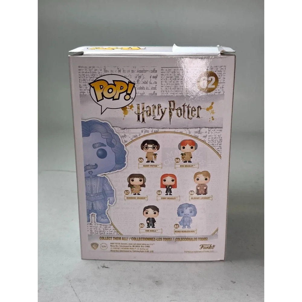 Funko Pop! 62 Nearly Headless Nick Harry Potter‎ Movies Vinyl Figure 2018